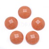 Natural Red Aventurine Cabochons G-P393-P09-14.5mm-1