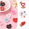 30Pcs 6 Colors Acrylic Beads SACR-YW0001-61-3