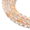 Heated Natural Citrine Beads Strands G-B090-A25-03-4
