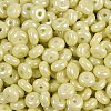 Opaque Colours Luster Glass Seed Beads SEED-P008-01C-08-2