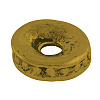 Donut Alloy Spacer Beads X-TIBEB-7571-AG-RS-1