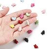 50Pcs Spray Painted Alloy Beads FIND-FS0004-11-3