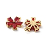 Real 18K Gold Plated Brass Charms KK-D090-05G-2