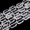 Natural Quartz Crystal Beads Strands G-T138-21-1