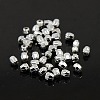 Plating Plastic Acrylic Faceted Round Beads PACR-L002-4mm-S-1