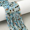 Natural Agate Beads Strands G-H302-A01-13-1