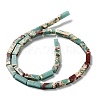 Synthetic Imperial Jasper Beads Strands G-E508-02N-3