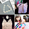 Colorful Polyester Lace Trim OCOR-TA0001-34A-10