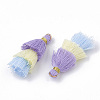 Polycotton(Polyester Cotton) Tassel Pendant Decorations FIND-S264-12-1