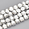 Electroplate Non-magnetic Synthetic Hematite Beads Strands G-T114-38-2