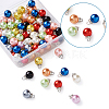 Plastic Imitation Pearl Pendants KY-TA0001-09P-3