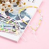Colorful Acrylic Beaded Mobile Straps HJEW-JM00459-6