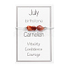 Natural Carnelian Chip Beads Braided Bead Bracelets for Men Women WGC996D-07-4