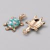 Alloy Enamel Pendants FIND-CJC0027-01G-08-2
