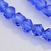 Faceted Bicone Glass Beads Strands EGLA-P017-3mm-10-3