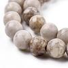 Natural Maifanite/Maifan Stone Beads Strands X-G-F353-8mm-4