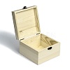 Unfinished Wooden Storage box CON-C008-05A-4
