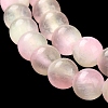 Natural Selenite Dyed Beads Strands G-P493-02J-4