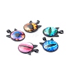 Handmade Glass Pendants PALLOY-JF00798-1