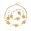 Zinc Alloy Bracelets & Earrings & Necklaces WG5D022-02-5