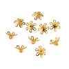 Brass Bead Cap Pendant Bails KK-WH0044-56G-1