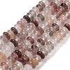Natural Violet Strawberry Quartz Beads Strands G-K343-C19-01-1