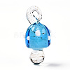 Handmade Lampwork Pendants LAMP-T021-23D-1