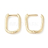 Brass Huggie Hoop Earrings EJEW-L234-025-3
