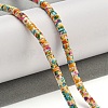 Baking Paint Synthetic Turquoise Beads Strands G-H060-02A-06-2