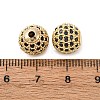 Rack Plating Brass Cubic Zirconia Beads LS-ZIRC-S001-10mm-A01-01-3