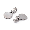 Tibetan Style Alloy Glue On Flat Pad Pendant Bails LS-TIBEP-1124-AS-FF-2