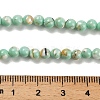 Assembled Synthetic Stone and Trochus Shell Beads Strands G-B128-08A-02-4
