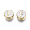 Alloy Enamel Beads ENAM-N052-006-01F-RS-2