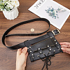 PU Leather with Alloy Waist Fencing Sheath AJEW-WH0419-04B-3