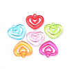 Transparent Acrylic Pendants TACR-S144-31-1