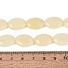 Dyed Natural White Jade Beads Strands G-N370-01A-17-5