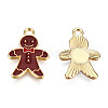 Alloy Enamel Pendants X-ENAM-T009-42C-1