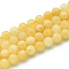 Natural Quartz Beads Strands G-N355-8mm-06-1