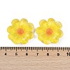 Flower Series Resin Cabochons CRES-Q008-01F-3