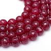 Natural White Jade Bead Strands G-R346-10mm-02-1