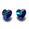 Electroplate Glass Charms G030V10mm-001MB-2