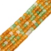 Natural Dyed White Jade Beads Strands GG-CBA0743-I03-2