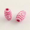 Craft Style Acrylic Beads MACR-Q157-M06-2