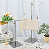 2Pcs Stainless Steel T Bar Single Handbag Rack ODIS-OC0001-93-4