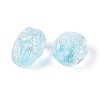 Handmade Foil Glass Beads Strands FOIL-N033-02F-3