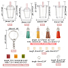 Olycraft DIY Cup Charm Keychain Making Kit, Including Plastic & Tassel  Pendants, Iron Split Key Rings, Plastic Imitation Fruit Slice, Acrylic  Beads