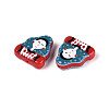 Printed Opaque Resin Beads RESI-N043-17A-2