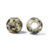 Natural African Turquoise(Jasper) European Beads G-Q607-02Q-2