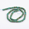 Natural Magnesite Beads Strands TURQ-P027-29-4x6mm-3