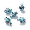 Handmade Porcelain Beads PORC-I013-01A-1